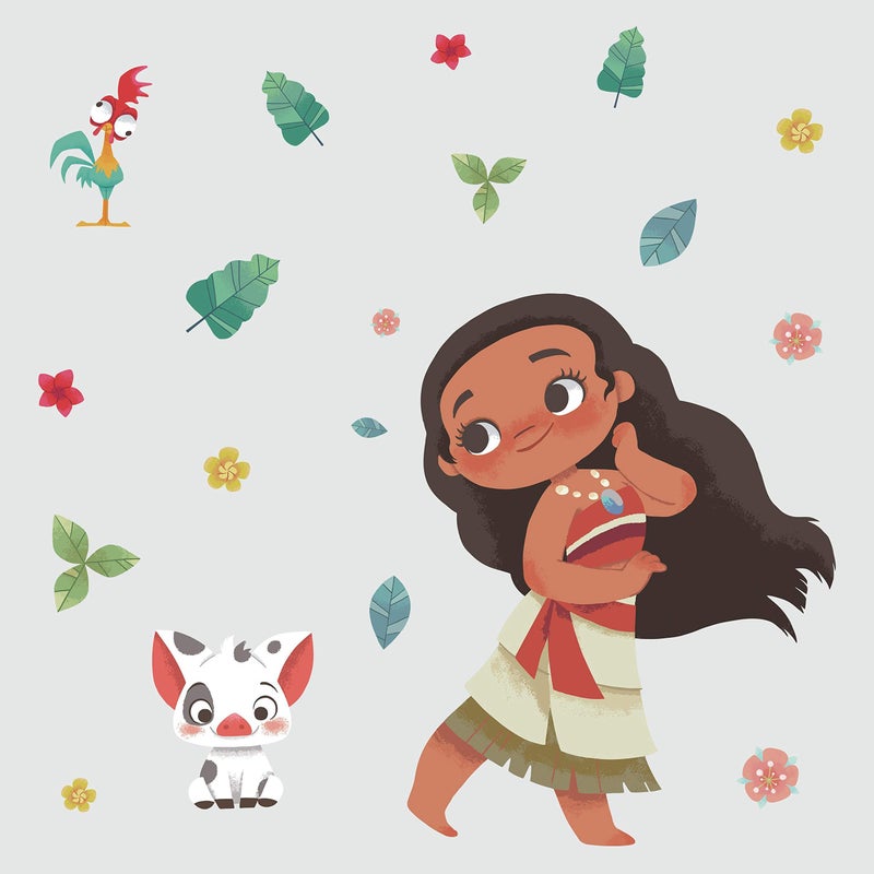 RoomMates Disney Vintage Moana Giant Peel and Stick Wall Decals by RoomMates, RMK4236GM - Image 3